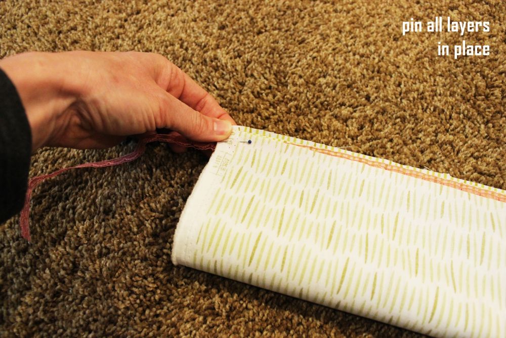 DIY缝纫枕套创建自己的枕套